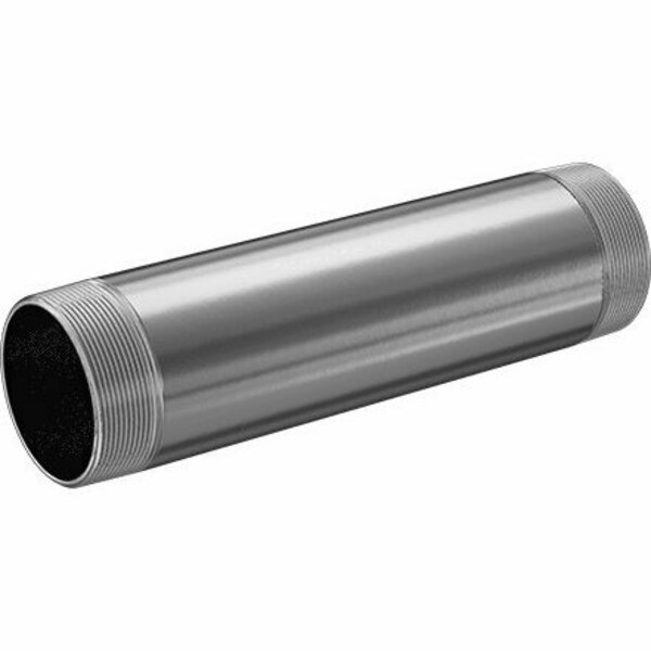 Bsc Preferred Standard-Wall Aluminum Pipe Threaded on Both Ends 4 NPT 16 Long 5038K483